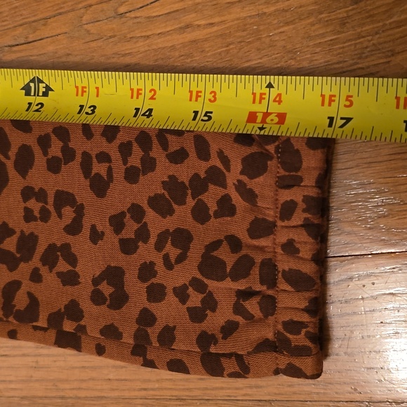 OKIE DOKIE BRAND TODDLER GIRLS ANIMAL PRINT BROWN JOGGER PANTS SIZE 5T - Picture 8 of 12
